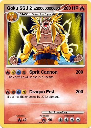 Pokemon Goku SSJ 2