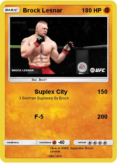 Pokemon Brock Lesnar
