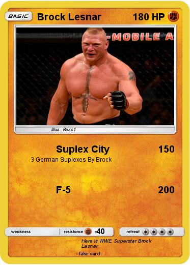 Pokemon Brock Lesnar