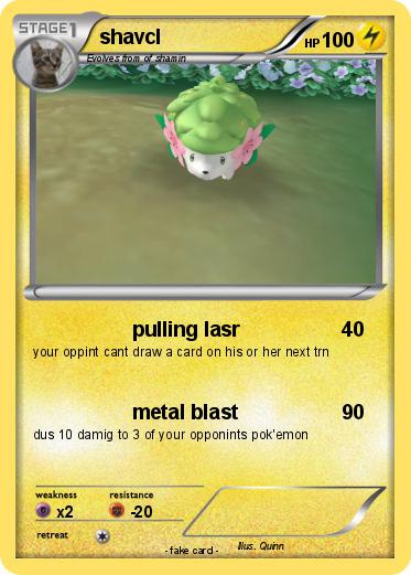 Pokemon shavcl