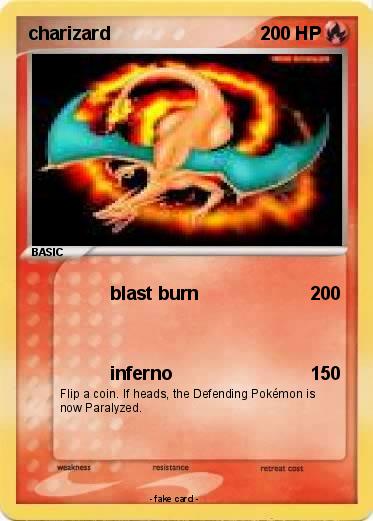 Pokemon charizard