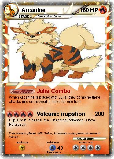 Pokemon Arcanine