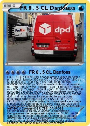 Pokemon FR 8 . 5 CL Danfoss