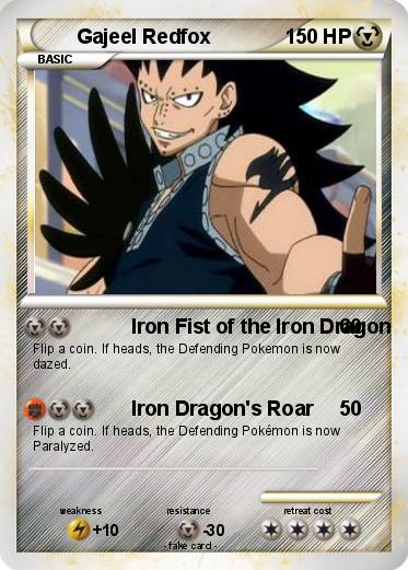 Pokemon Gajeel Redfox