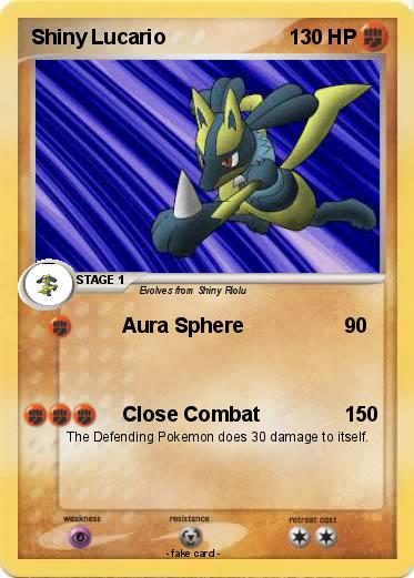Pokemon Shiny Lucario