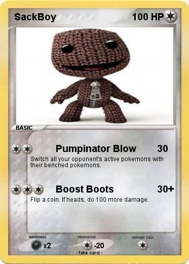 Pokemon SackBoy