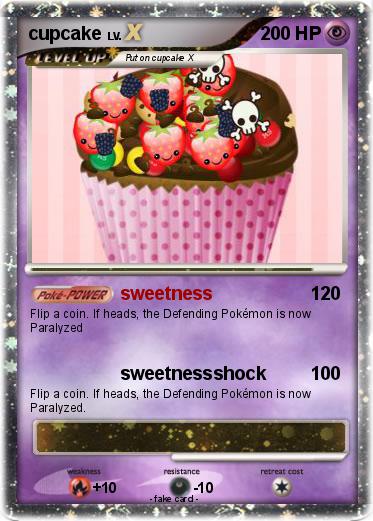 Pokemon cupcake