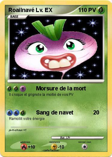 Pokemon Roailnavé Lv. EX
