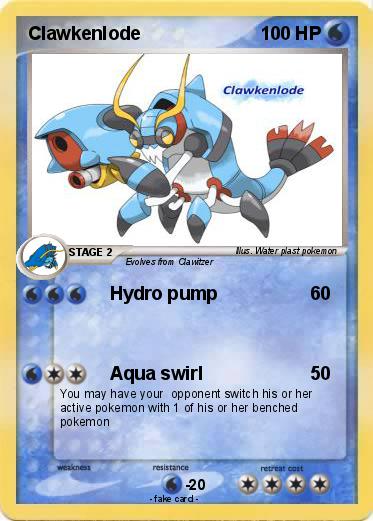 Pokemon Clawkenlode