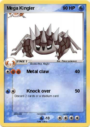 Pokemon Mega Kingler