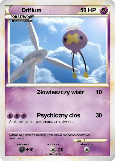 Pokemon Driflum