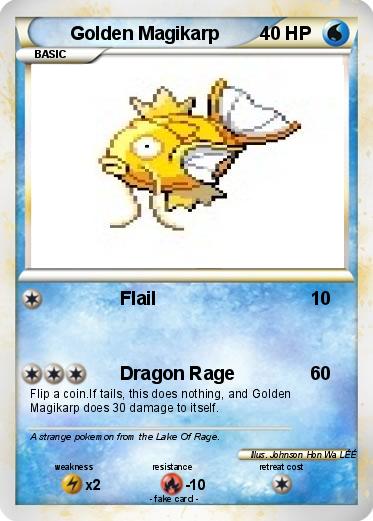 Pokemon Golden Magikarp