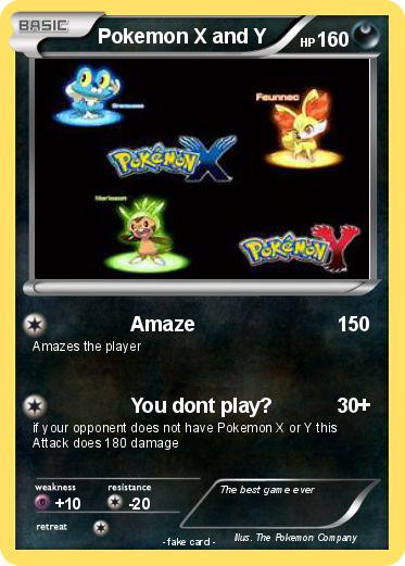 Pokemon Pokemon X and Y