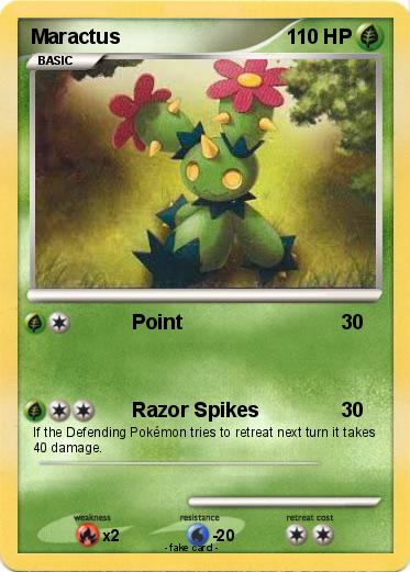 Pokemon Maractus