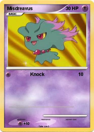 Pokemon Misdreavus