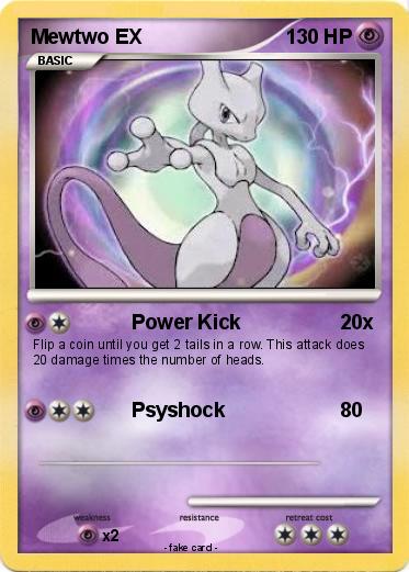 Pokemon Mewtwo EX
