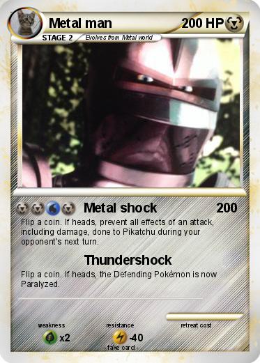 Pokemon Metal man