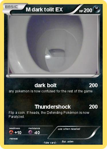 Pokemon M dark tolit EX