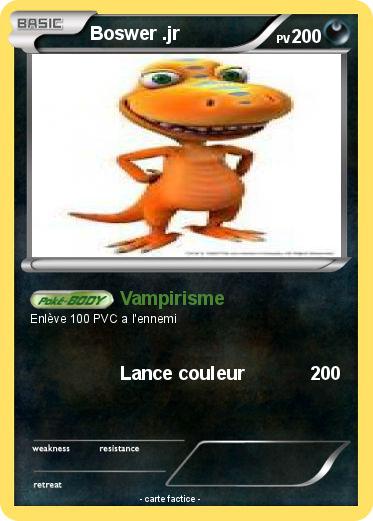 Pokemon Boswer .jr