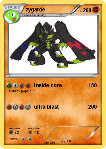Pokemon zygarde