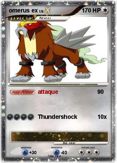 Pokemon omerus ex