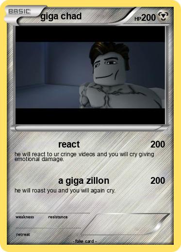 Pokemon giga chad