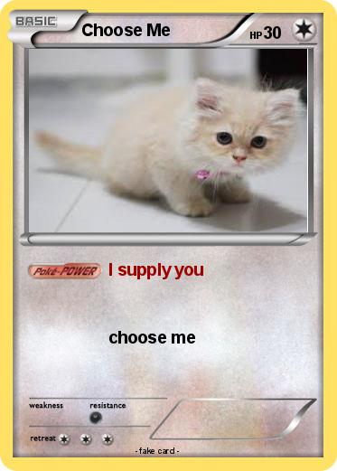 Pokemon Choose Me