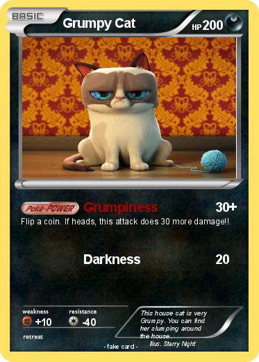 Pokemon Grumpy Cat