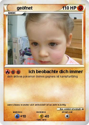 Pokemon geöfnet