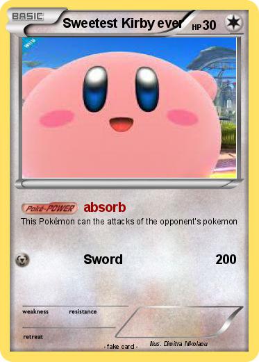 Pokemon Sweetest Kirby ever