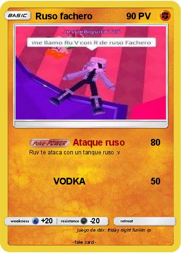 Pokemon Ruso fachero