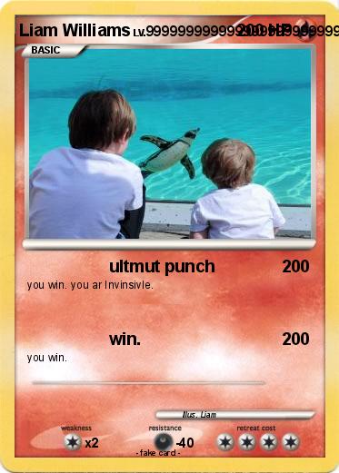 Pokemon Liam Williams