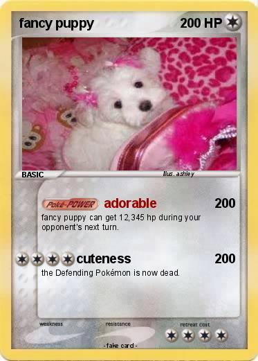 Pokemon fancy puppy