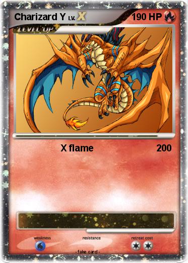 Pokemon Charizard Y
