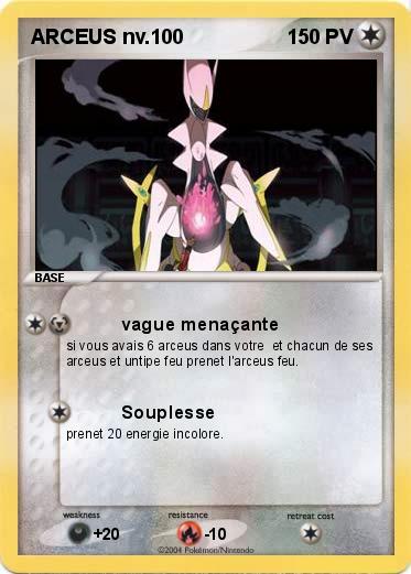 Pokemon ARCEUS nv.100