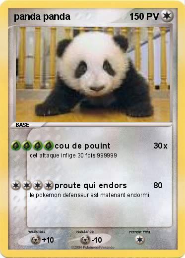 Pokemon panda panda