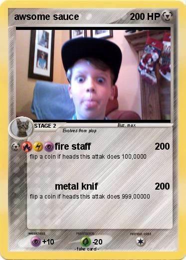 Pokemon awsome sauce