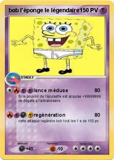 Pokemon bob l'éponge le légendaire