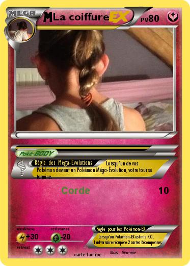 Pokemon La coiffure
