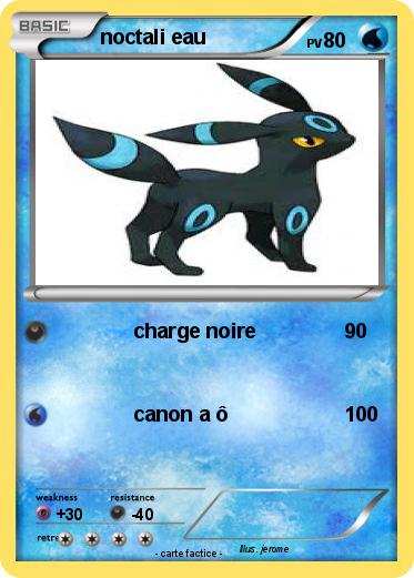 Pokemon noctali eau