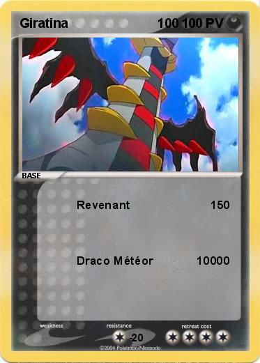 Pokemon Giratina                         100     