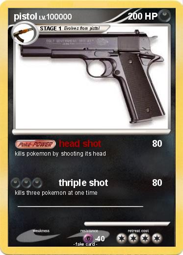 Pokemon pistol
