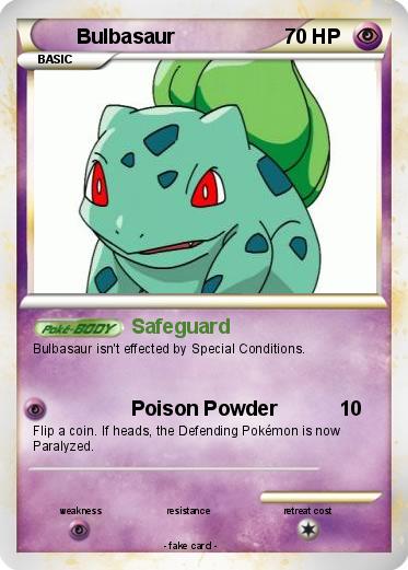 Pokemon Bulbasaur