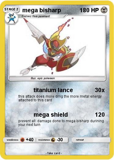 Pokemon mega bisharp