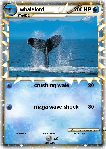 Pokemon whalelord