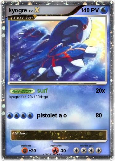 Pokemon kyogre