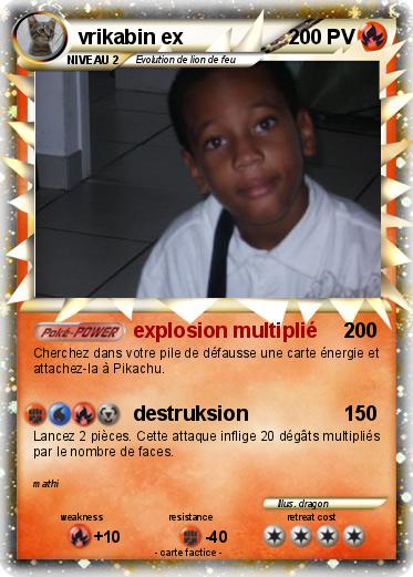 Pokemon vrikabin ex