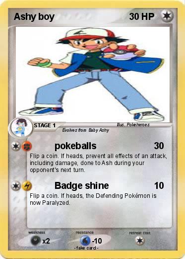 Pokemon Ashy boy