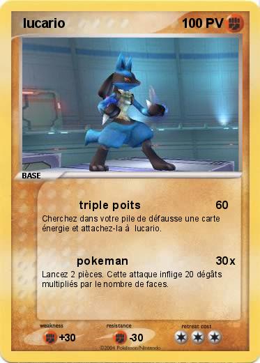 Pokemon  lucario