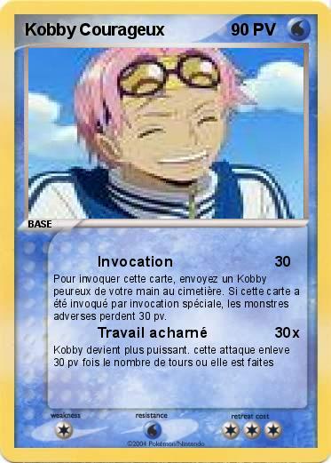 Pokemon Kobby Courageux